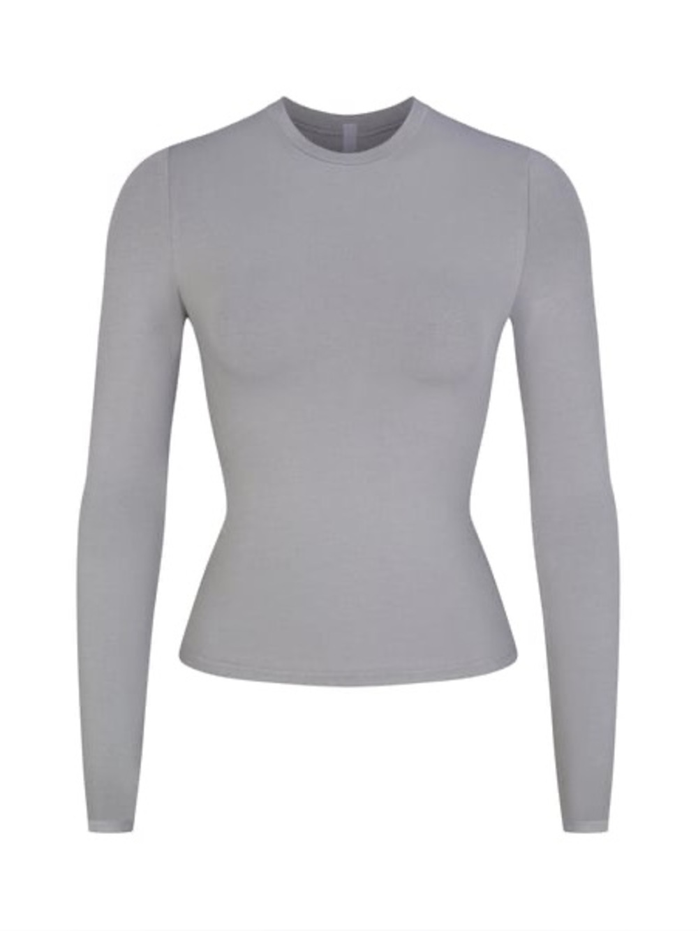 SKIMS COTTON JERSEY LONG SLEEVE T-SHIRT